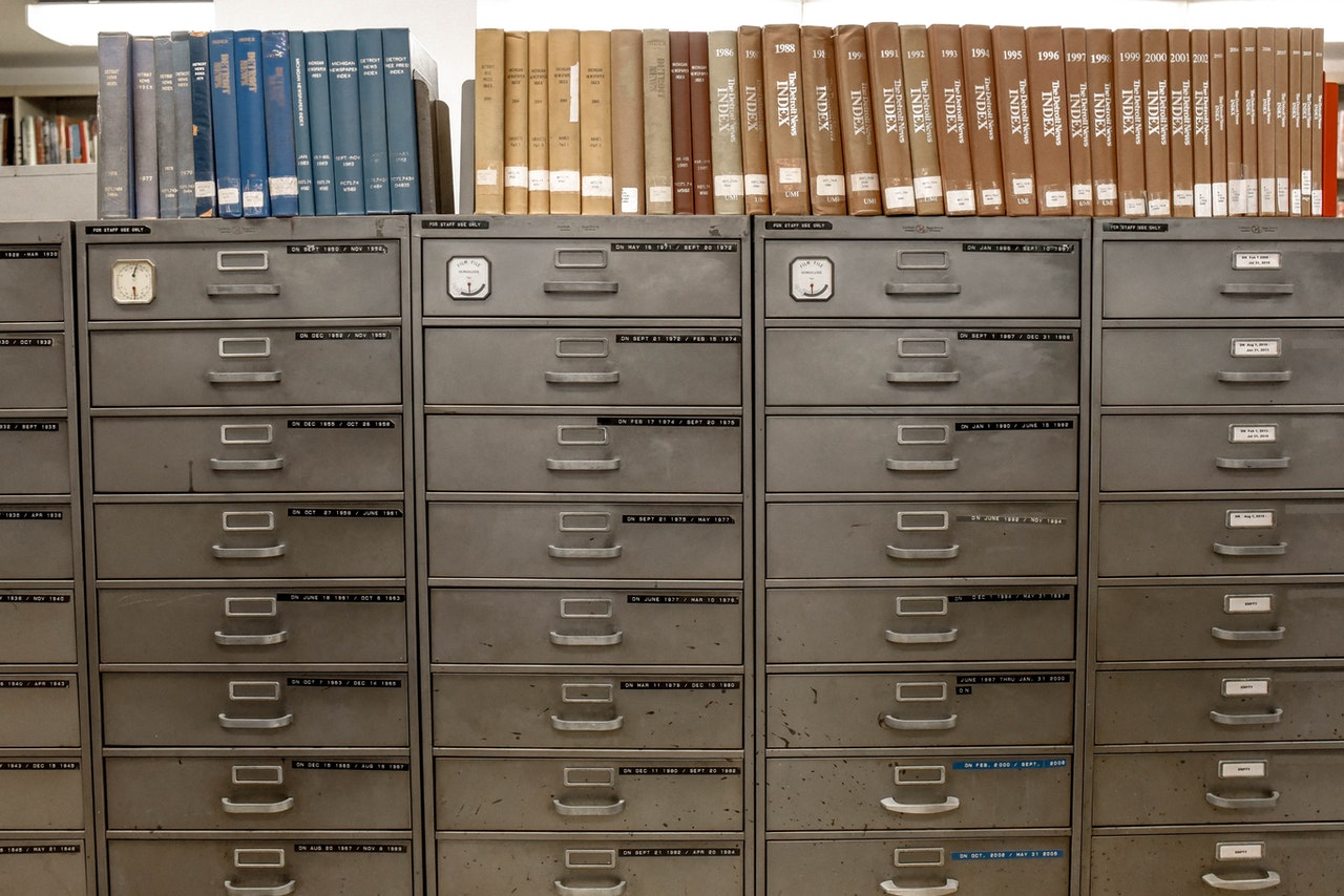 filing cabinets