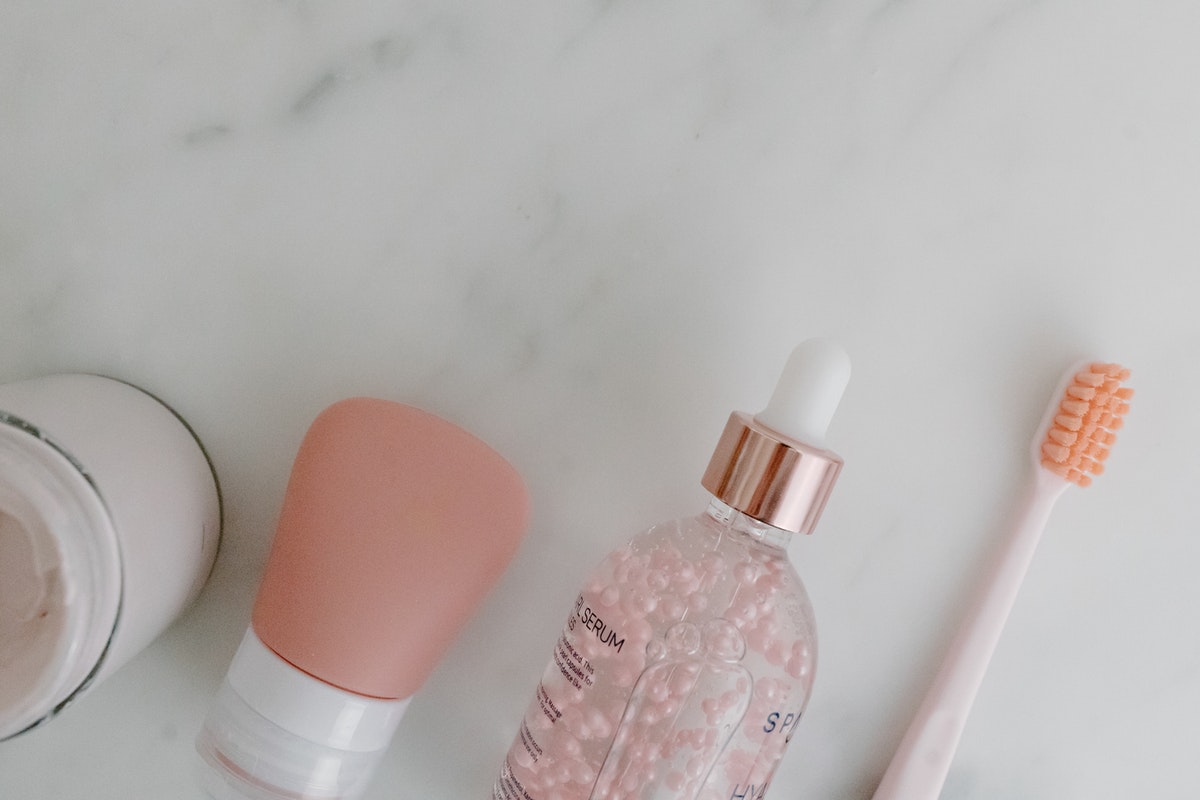 makeup and skincare products