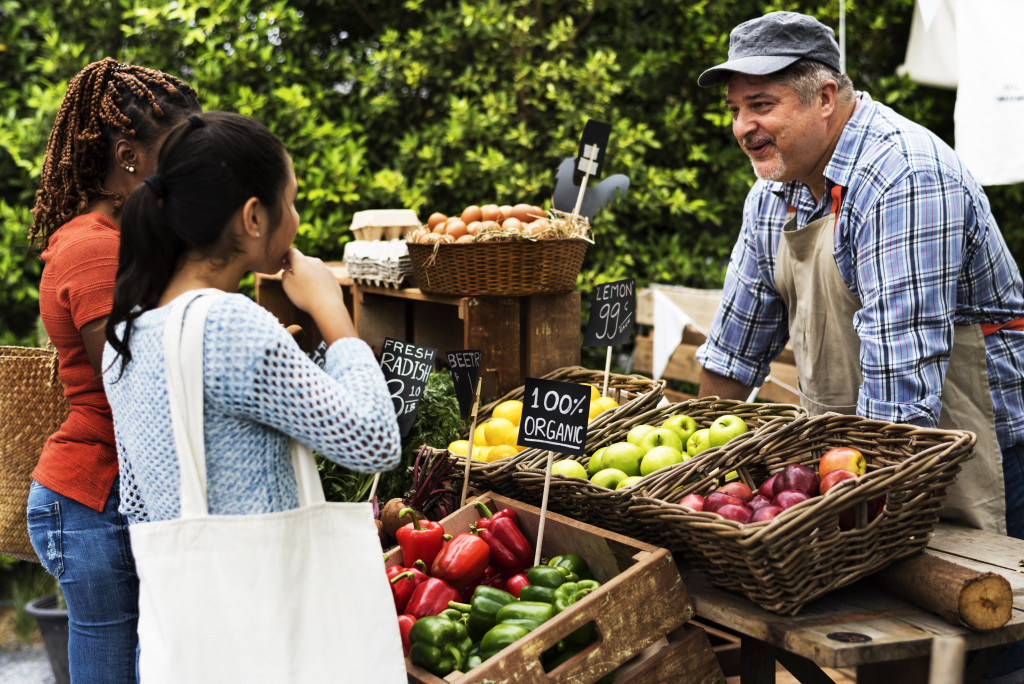 buying from a local business