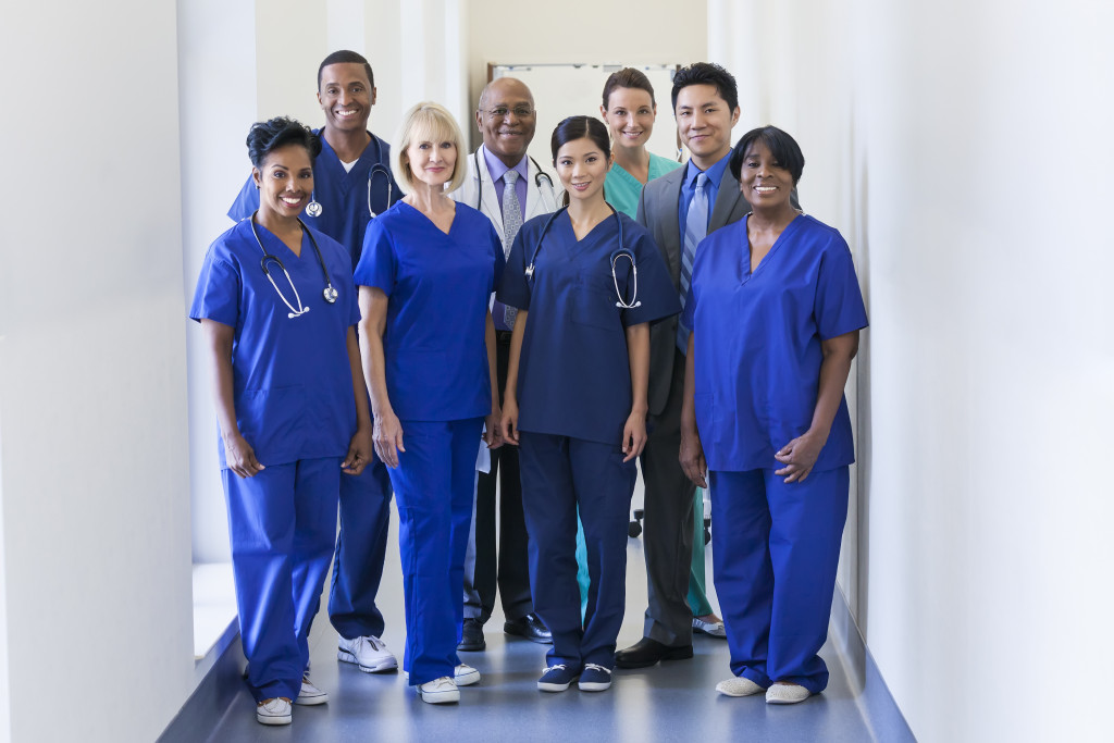 healthcare workers