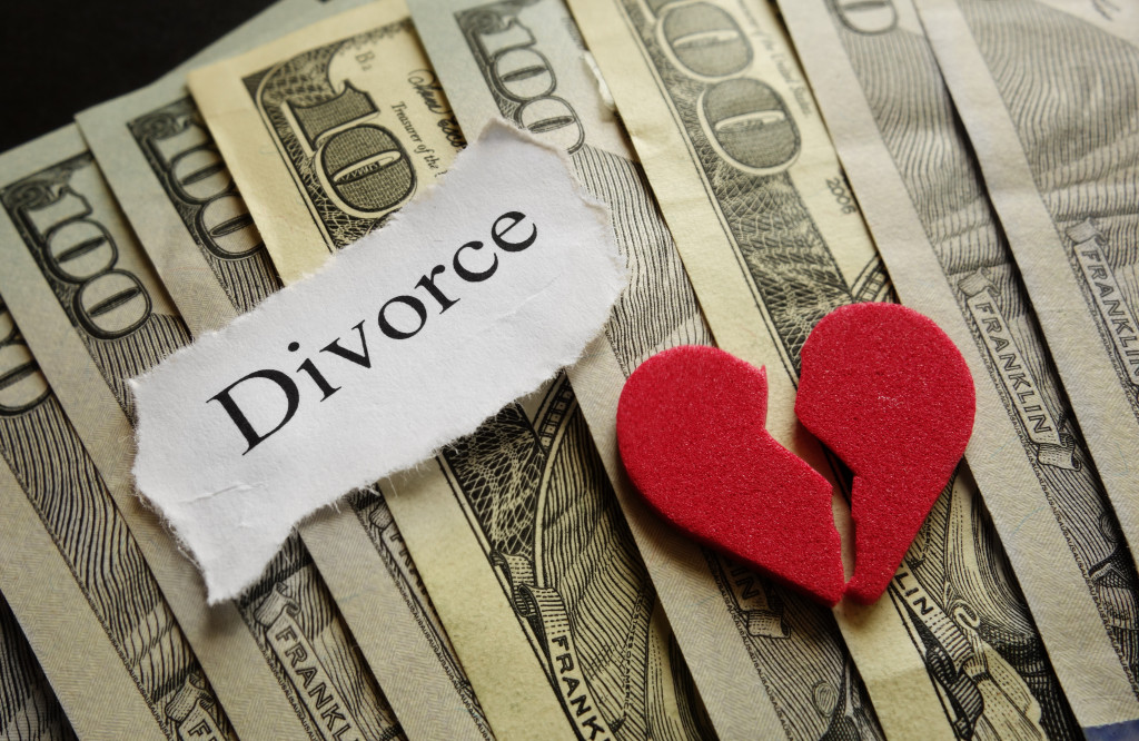 Financial problems with divorce