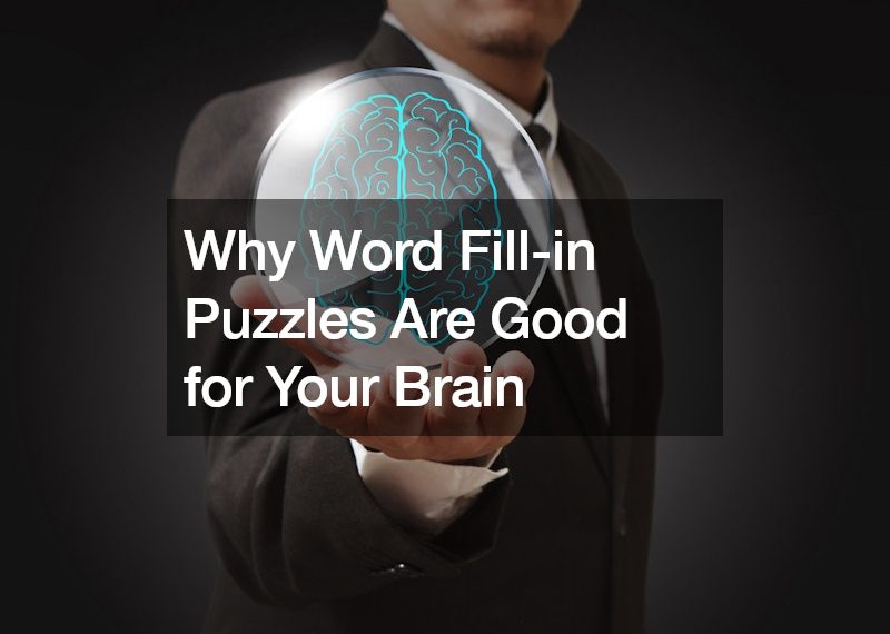 Why Word Fill-in Puzzles Are Good for Your Brain