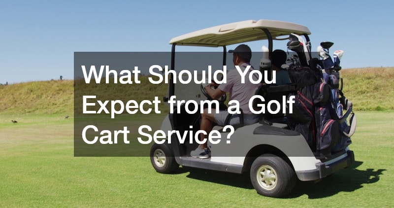 What Should You Expect from a Golf Cart Service?