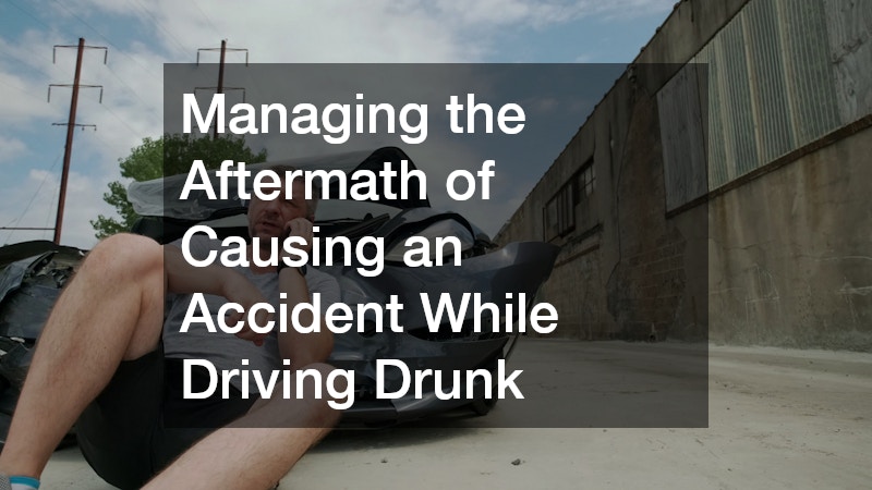 Managing the Aftermath of Causing an Accident While Driving Drunk